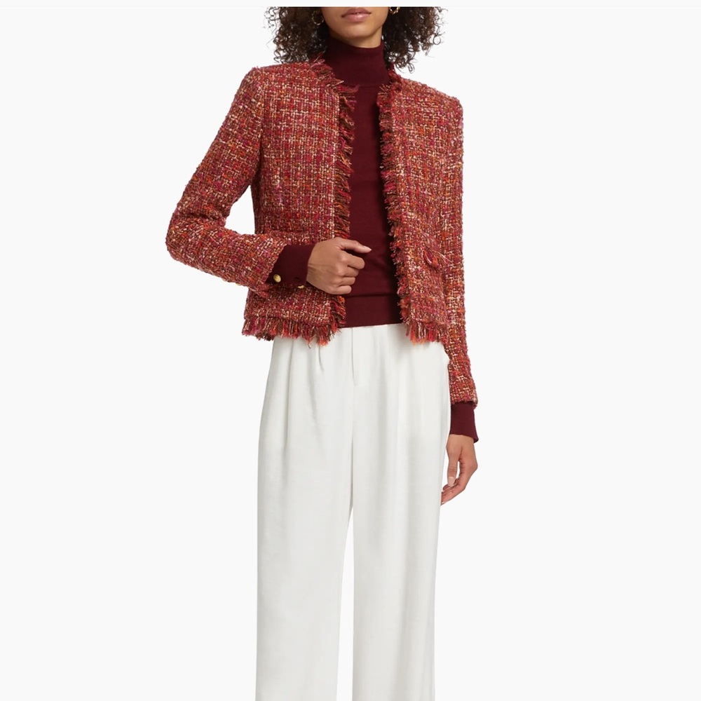 Bloomingdale's Multicolor Tweed Jacket